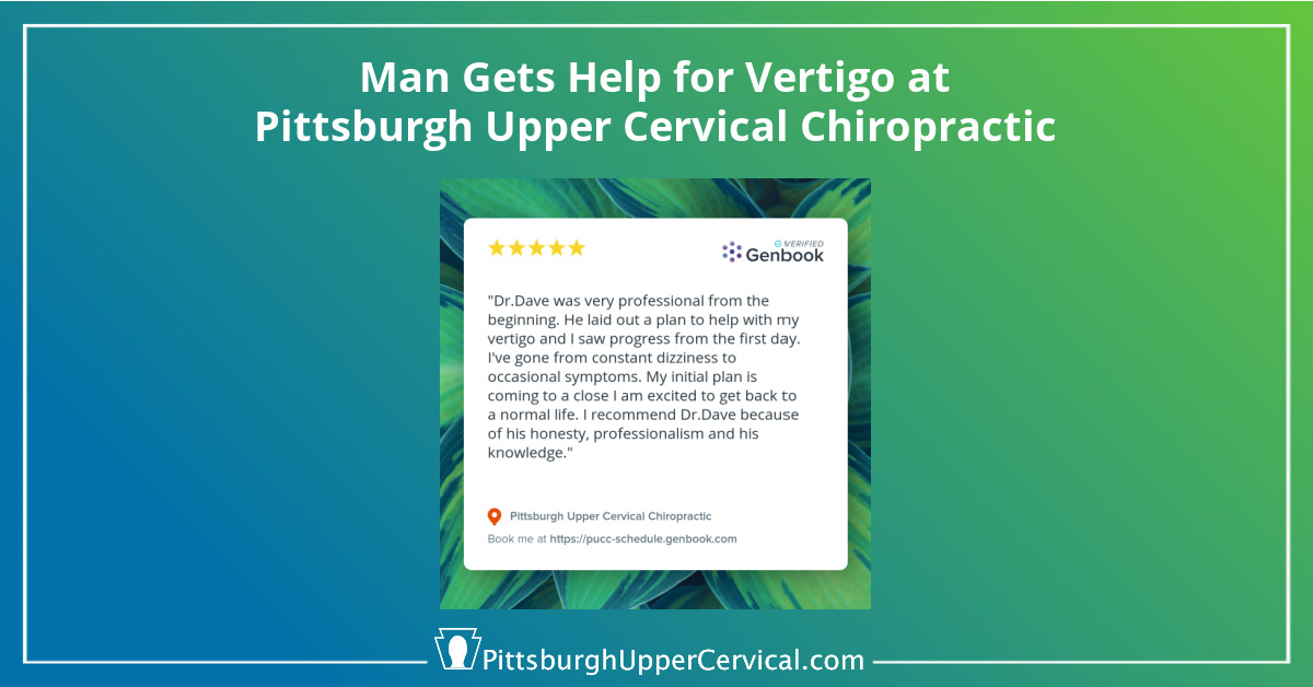 Help for Vertigo at Pittsburgh Upper Cervical Chiropractic Blog Post Image