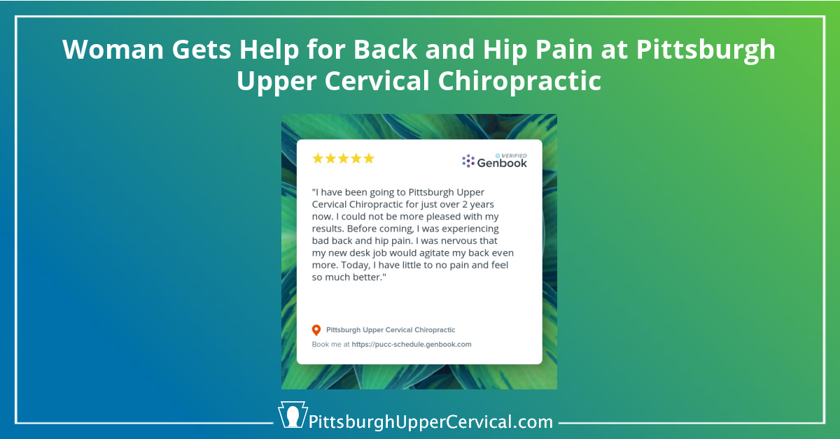 Woman Gets Help for Back and Hip Pain at Pittsburgh Upper Cervical Chiropractic Blog Post Image